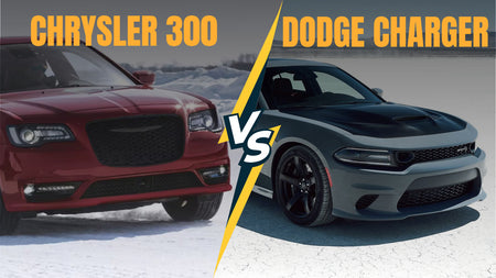 In-Depth Comparison Guide: Chrsyler 300 vs. Dodge Charger