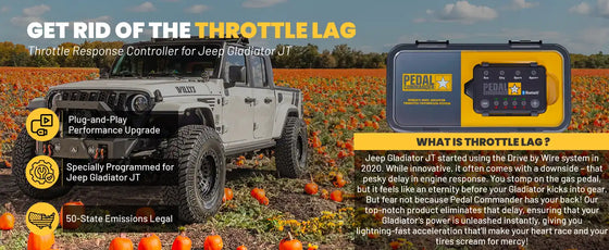 HOW DOES PEDAL COMMANDER IMPROVE JEEP GLADIATOR?