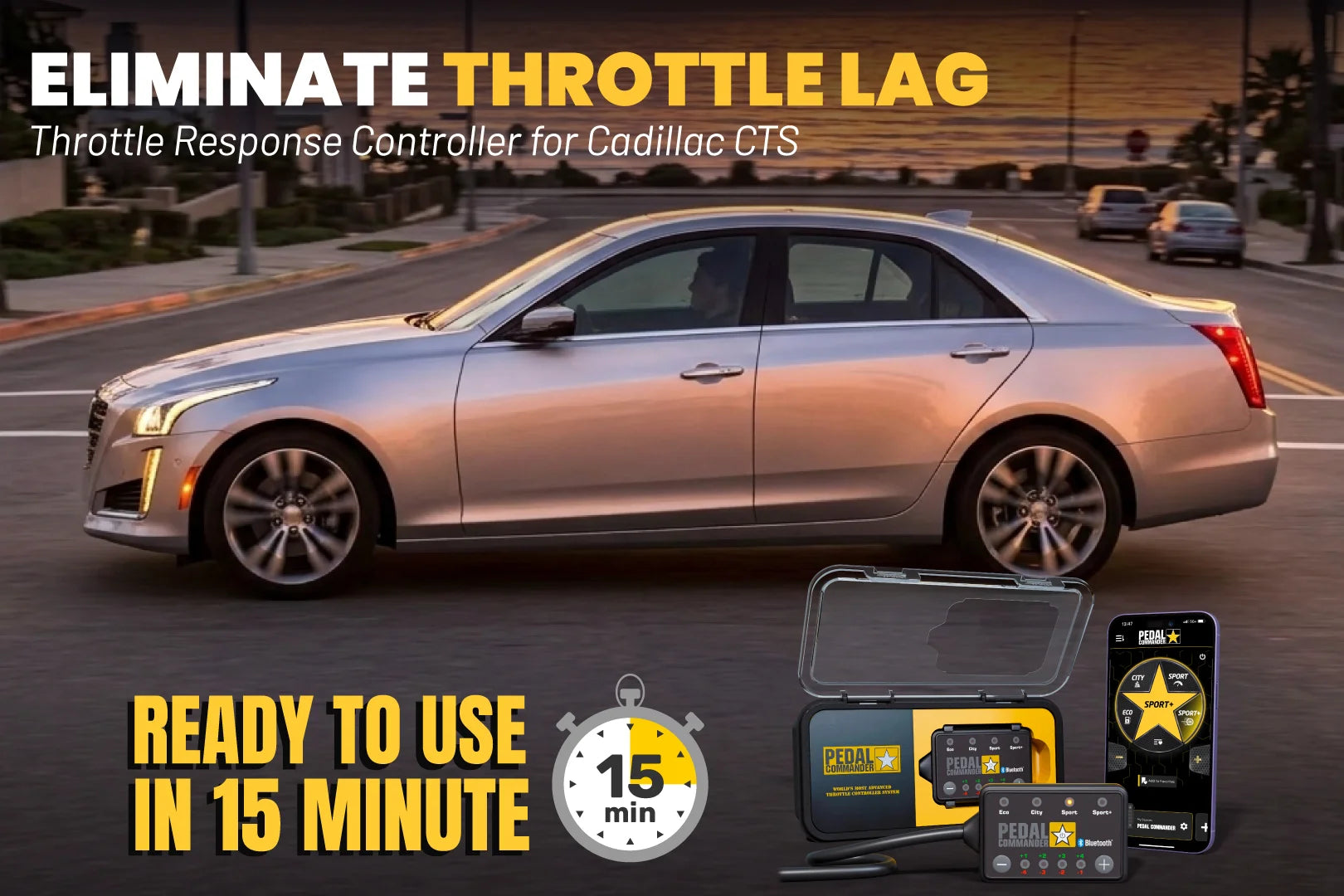 Pedal Commander for Cadillac CTS