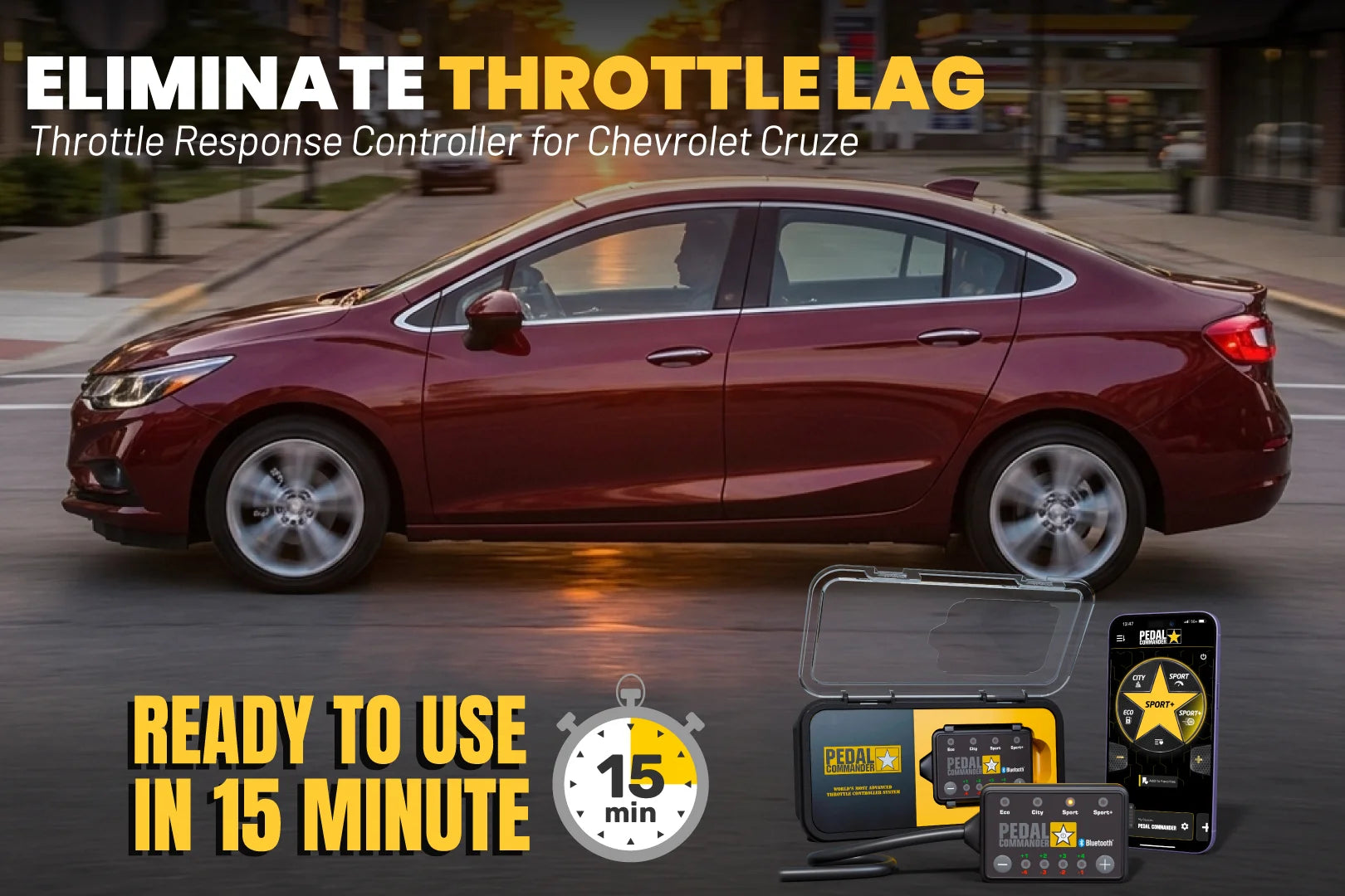 Pedal Commander for Chevrolet Cruze