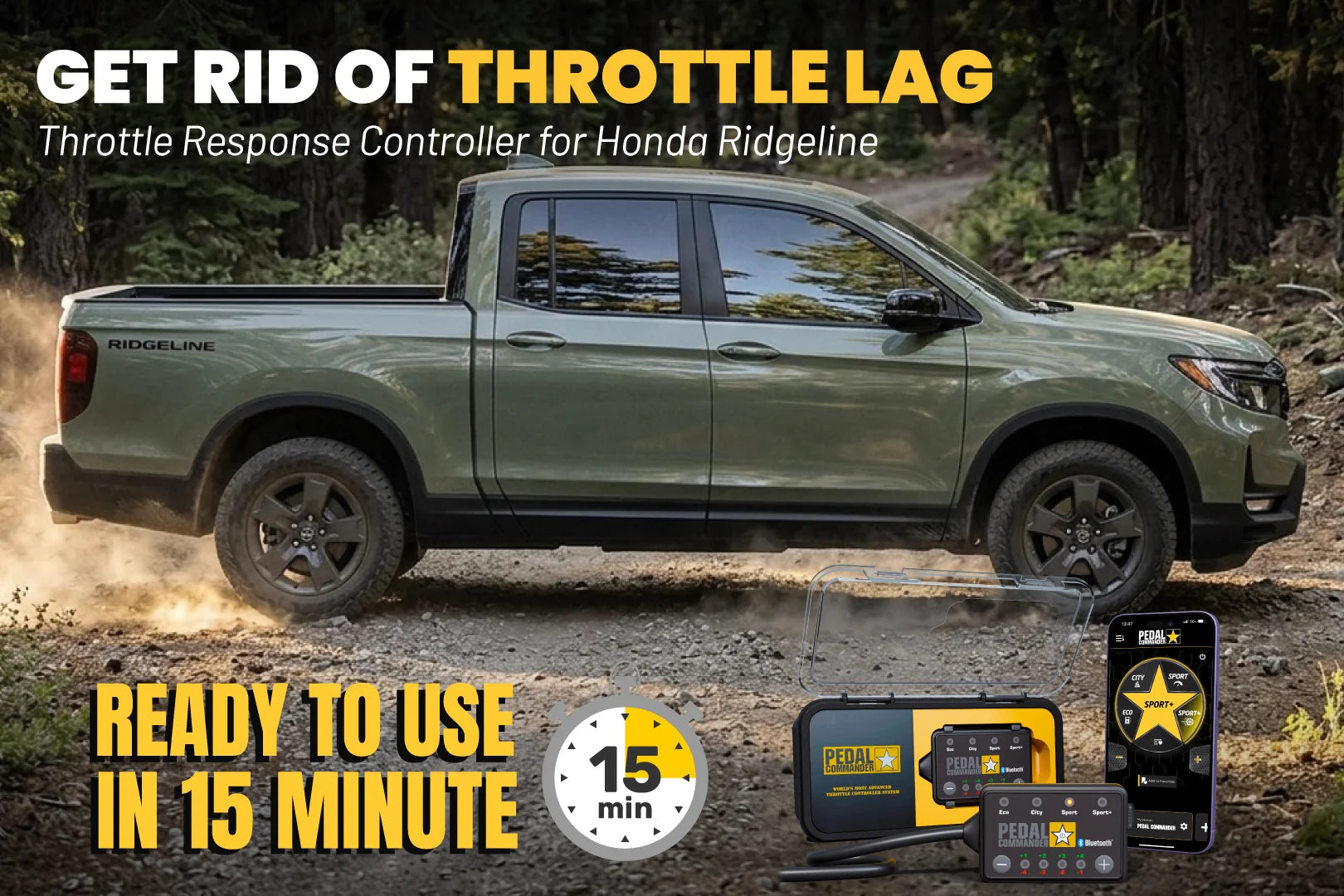 Pedal Commander for Honda Ridgeline