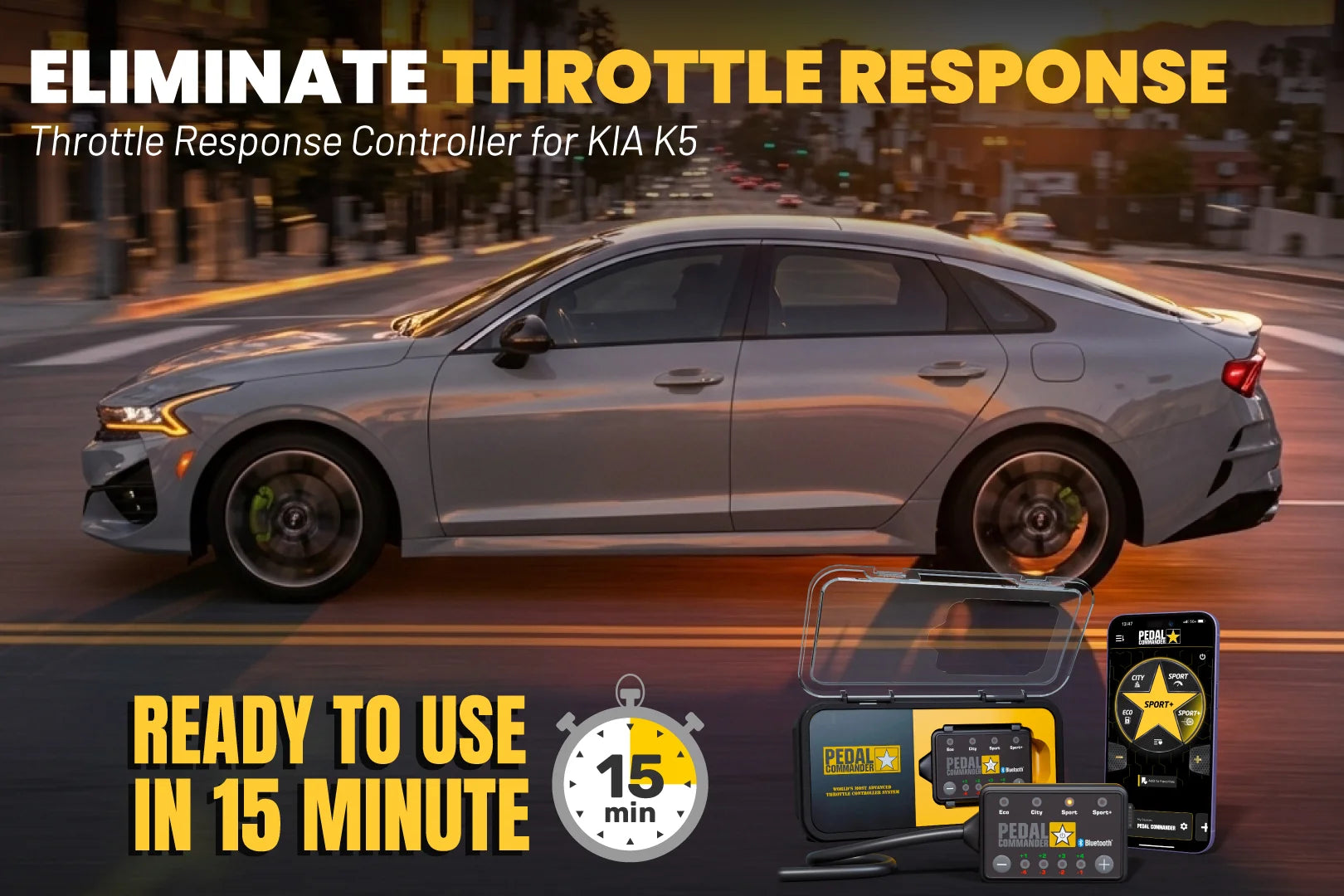 Pedal Commander for Kia K5