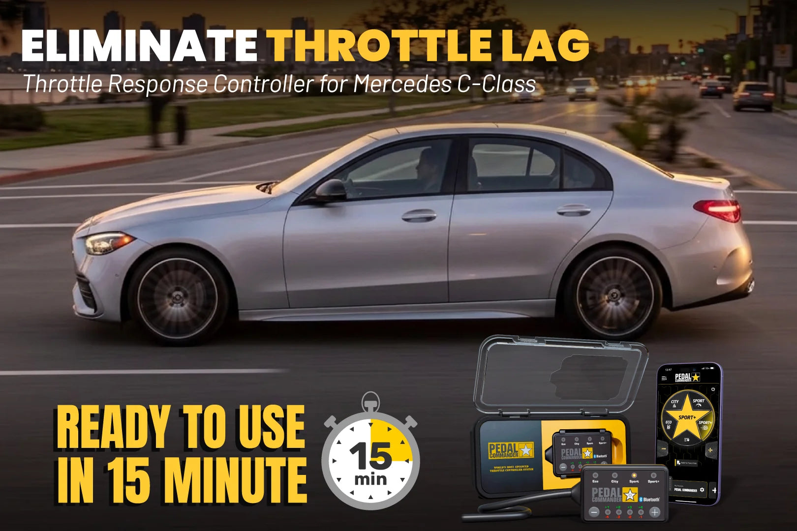 Pedal Commander for Mercedes C Class