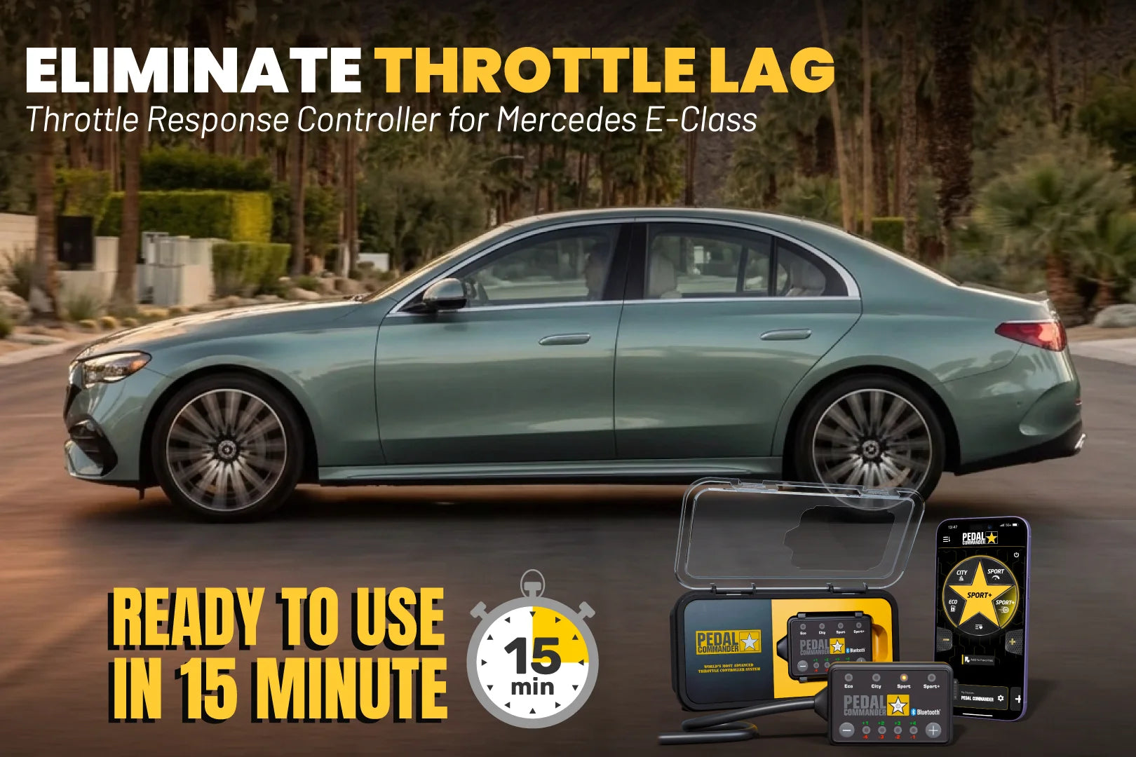 Pedal Commander for Mercedes E Class