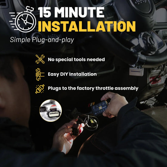 15 minute installation