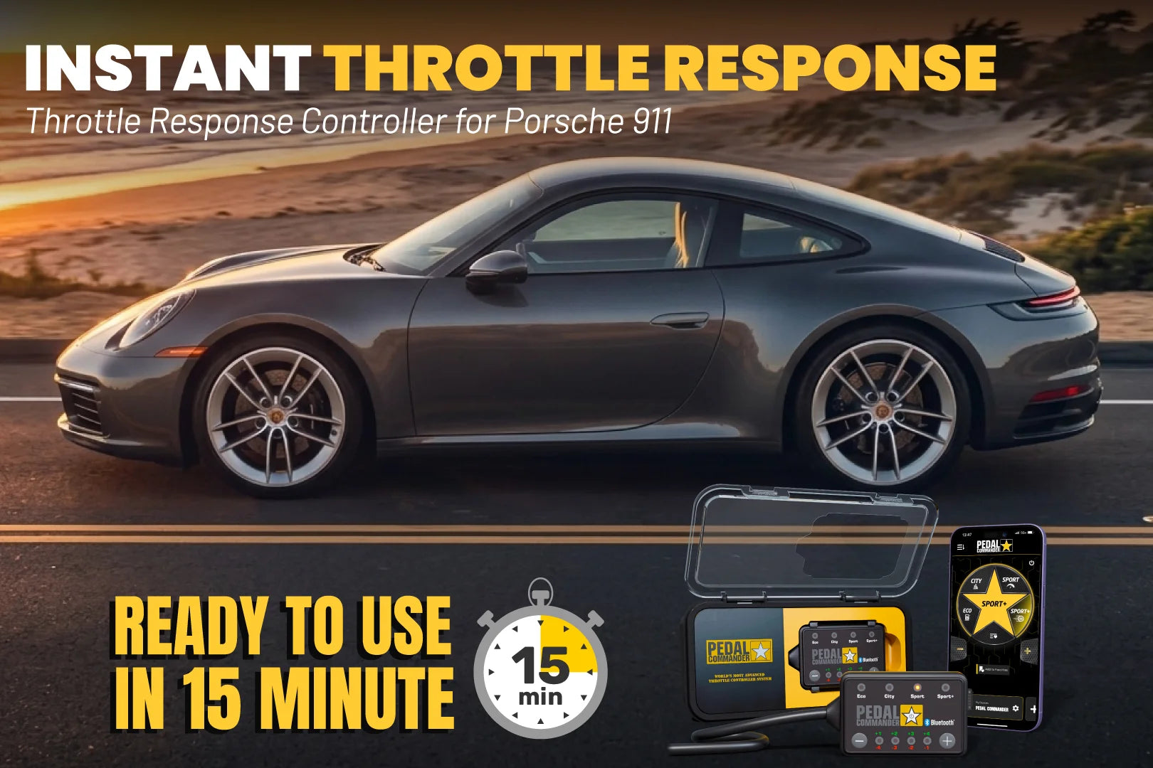 Pedal Commander for Porsche 911