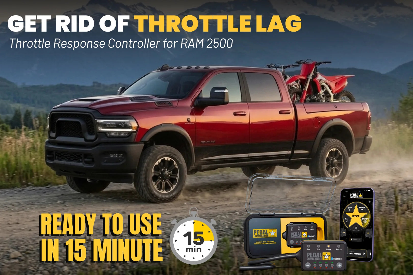 Pedal Commander for RAM 2500