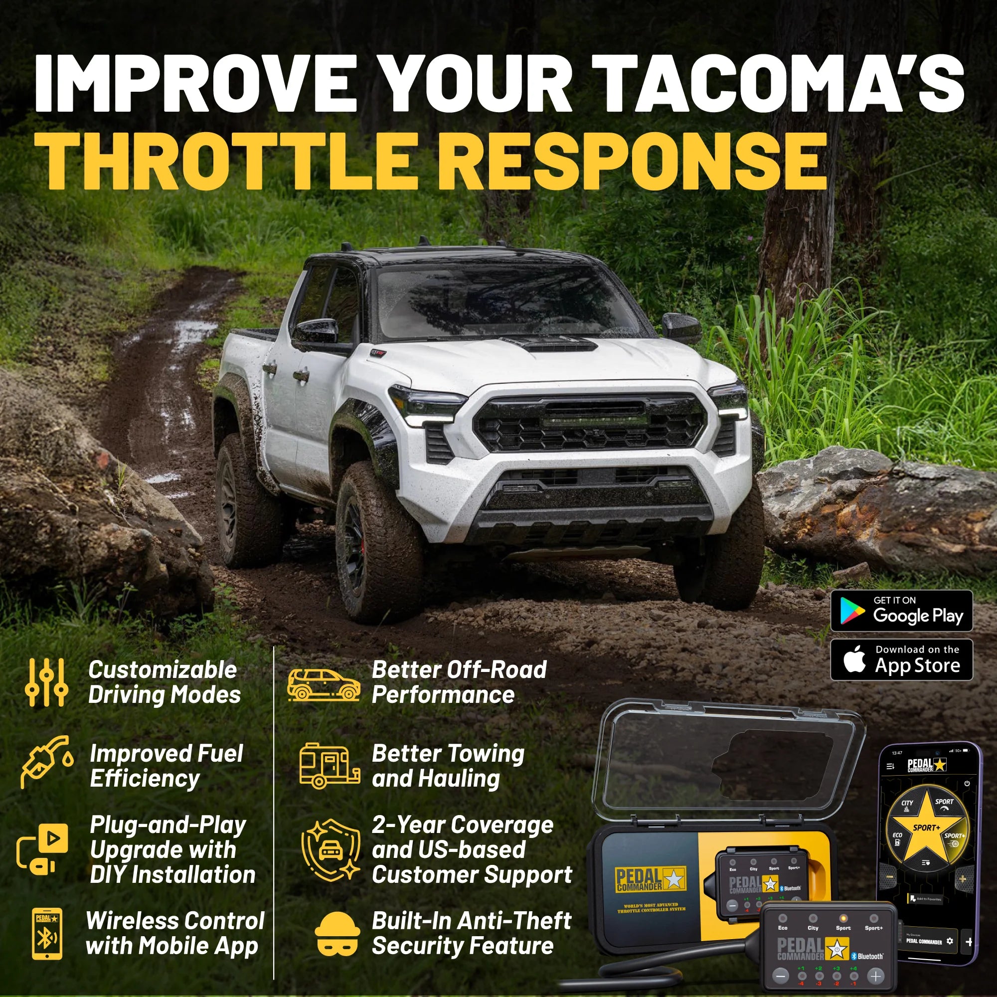 Pedal Commander for Toyota Tacoma