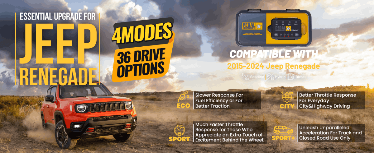 Pedal Commander for Jeep Renegade