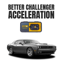 Pedal  Commander  product with a Dodge Challenger car