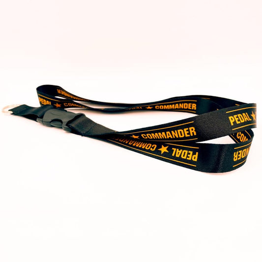 Pedal Commander Gold - Black Lanyards