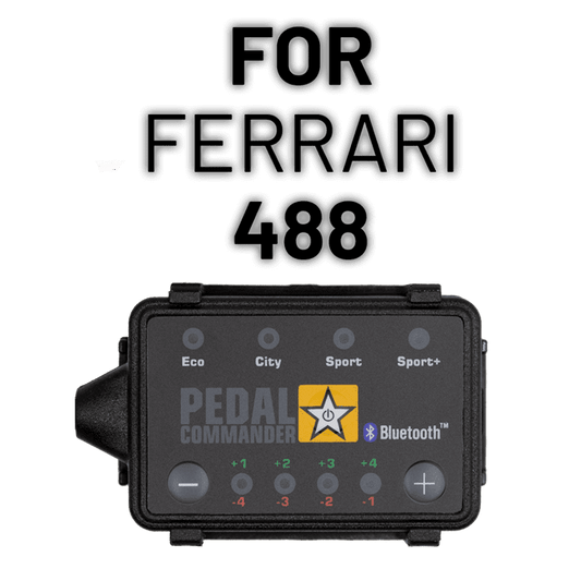 Solve your acceleration problems with Pedal Commander for Ferrari 488