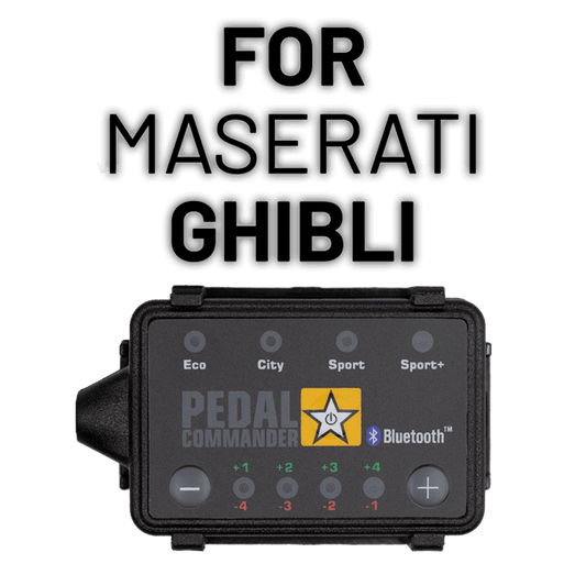 Solve your acceleration problems with Pedal Commander for Maserati Ghibli