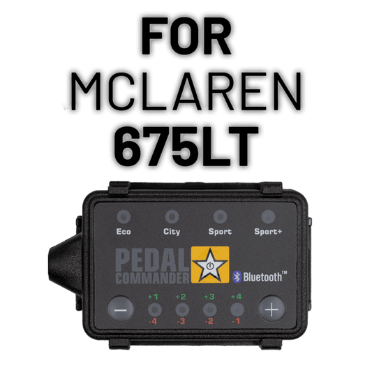 Solve your acceleration problems with Pedal Commander for McLaren 675LT