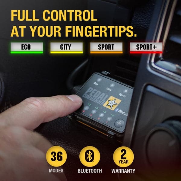 Merchant Pedal Commander PC08 has four modes and nine sensitivity modes in each to find the best driving experience